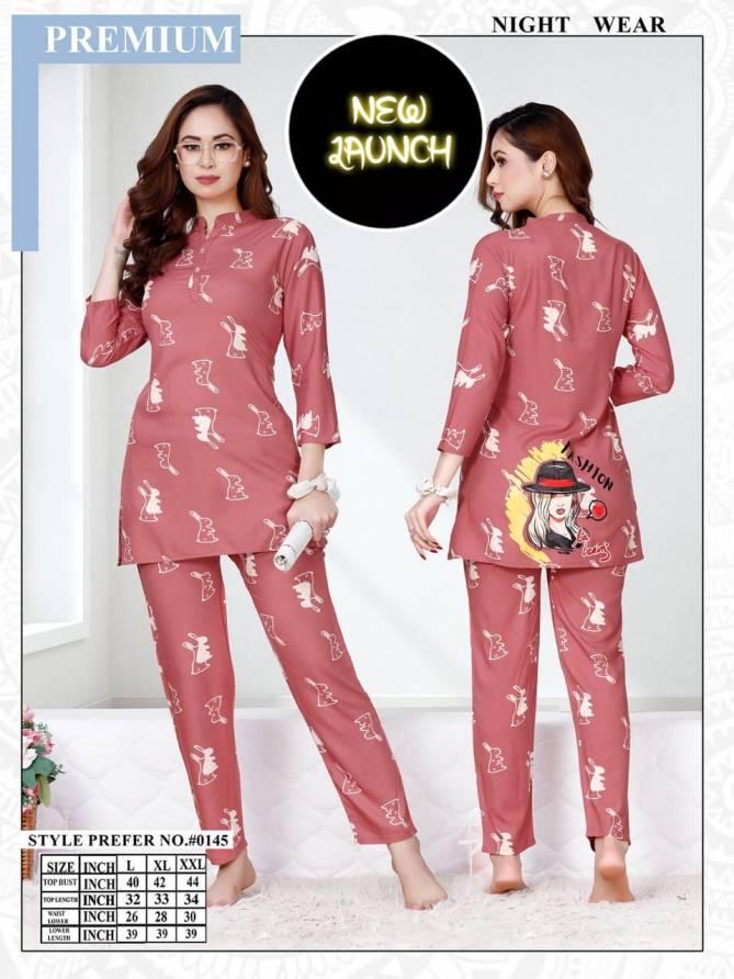 Summer Special Vol 0145 Printed Night Suits Catalog